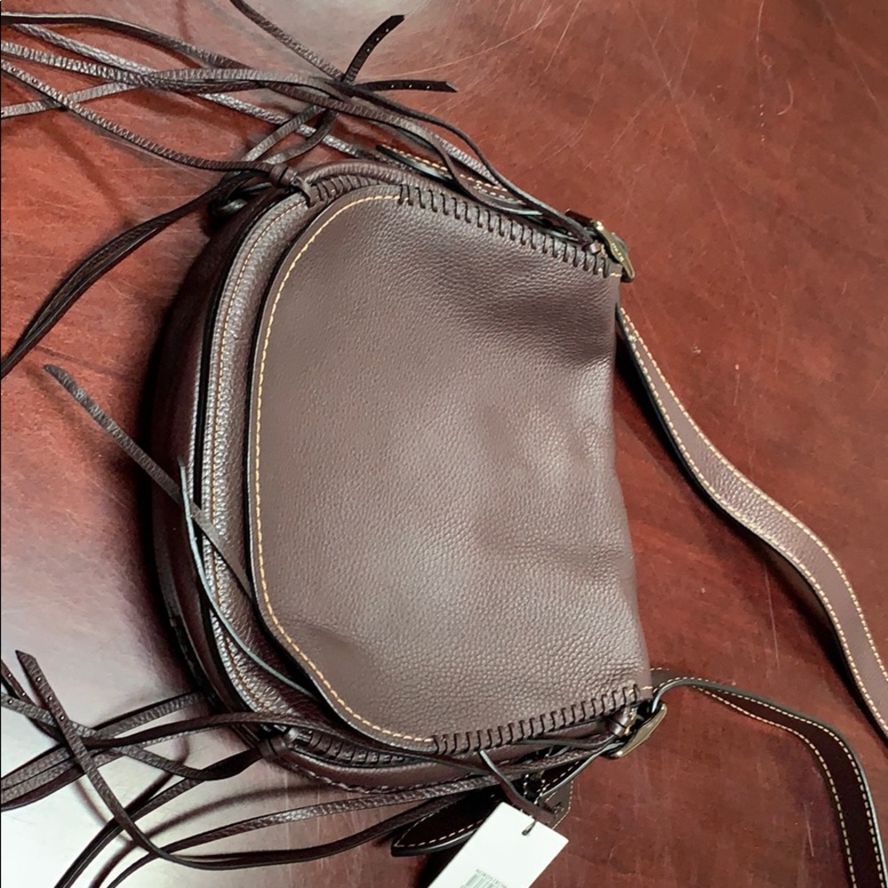 Coach NWT crossbody whiplash saddle bag